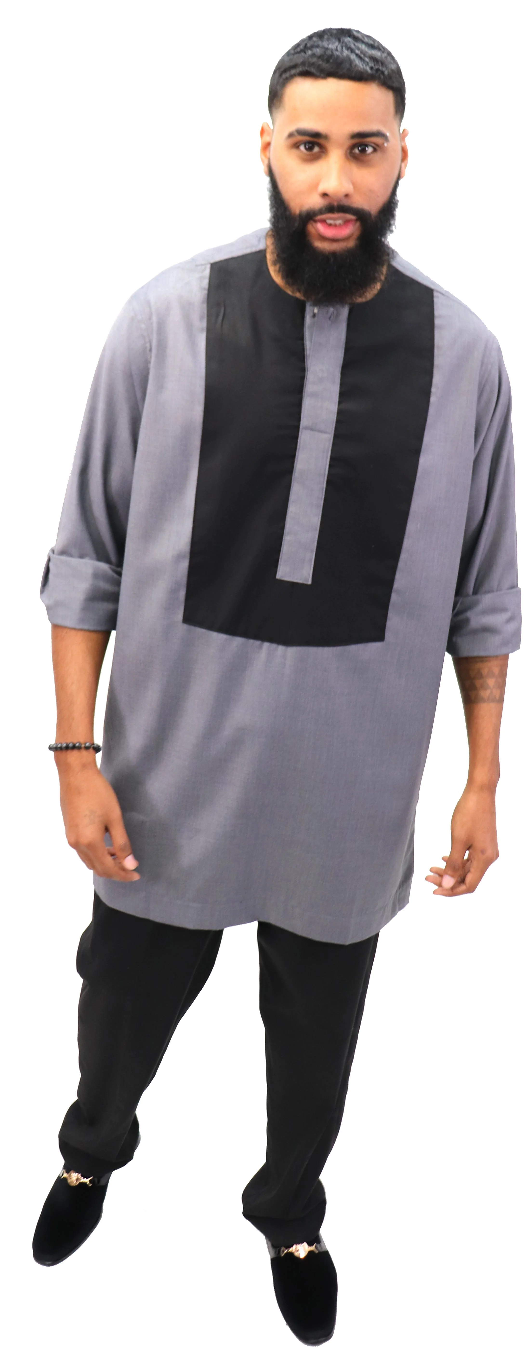 Mens 2 Pc. Long Sleeve Pants Suit - 02 - Image 4