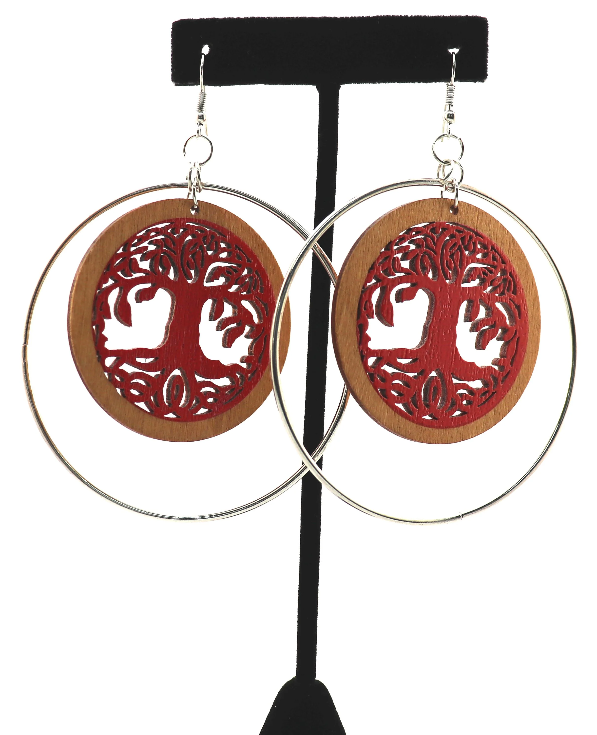 Roots Tree 1 Earrings - Image 4